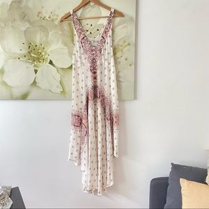 ANTHROPOLOGIE • En Creme Maxi Dress